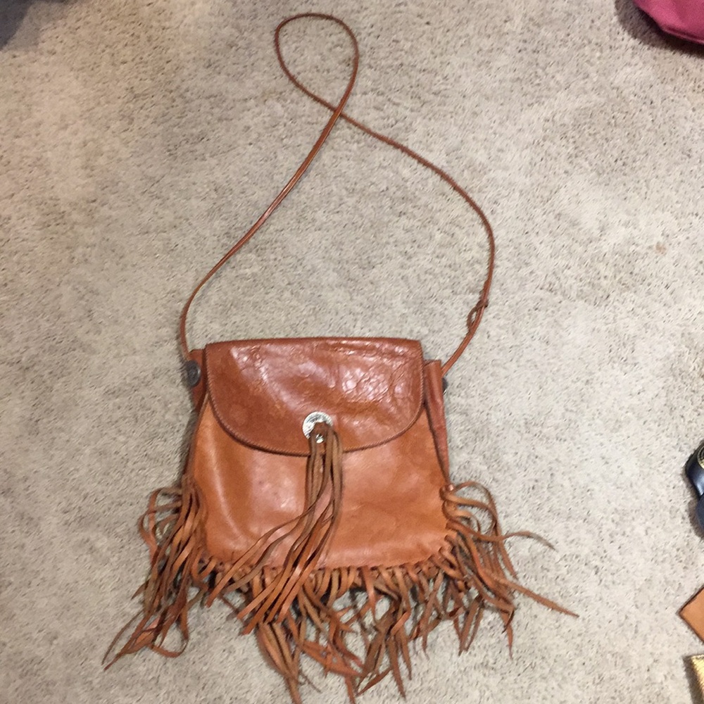 Vintage leather purse